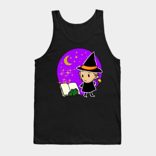 A Witch and his Toad Tank Top